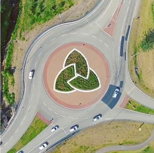 Flugmynd, byrt á heimsíðu Mosfellings júlí 2015