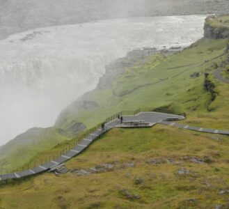 ÚTSÝNISPALLAR OG PALLASTÍGUR VIÐ DETTIFOSS