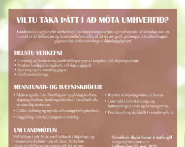 Kannt þú á GIS?